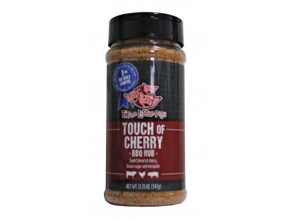 Grilovacie korenie Touch of Cherry BBQ Rub 184g Three Little Pigs