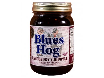BBQ barbecue omáčka Raspberry Chipotle omáčka 557g Blues Hog