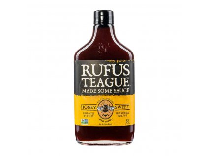 BBQ barbecue omáčka Honey Sweet BBQ sauce 454g Rufus Teague