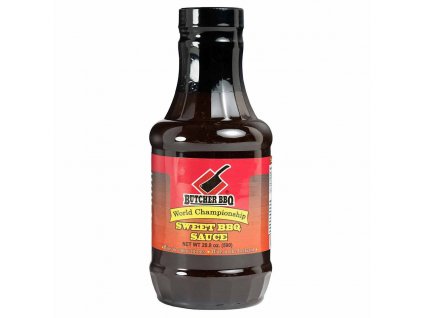 BBQ barbecue omáčka Sladká BBQ omáčka 590g Butcher BBQ