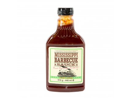 Mississippi BBQ omáčka Sweet´n Apple 510g