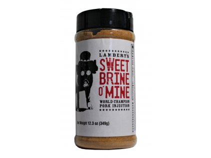 Grilovacie korenie Sweet Brine o'Mine World Champion Pork Injection 349g Lambert´s