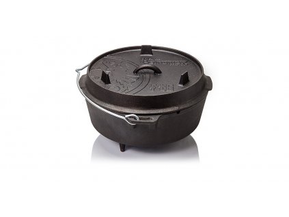 Liatinová kanvica s nožičkami "holandská rúra" 3,5 l Petromax