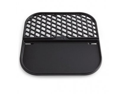 KOMBINÁCIA GRILOVACIEHO ROŠTU A PLANCHY WEBER