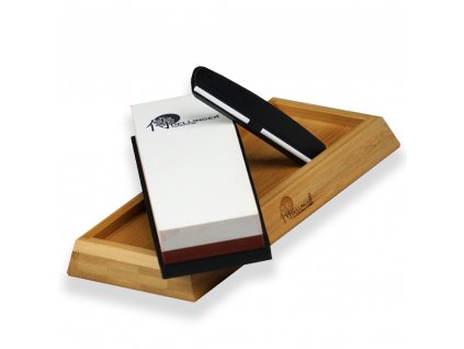 SADA NA OSTRENIE NOŽOV DELLINGER PREMIUM - DVA KAMENE V JEDNOM !