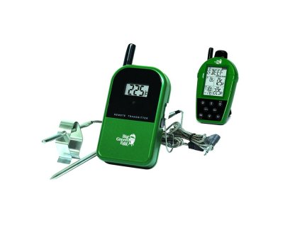 Teplomer Big Green Egg na diaľku s dvojitou sondou