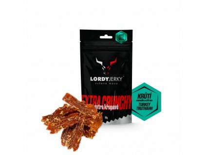 Sušené morčacie mäso CITRON/MANDLE 50g