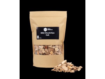 Dubové drevené štiepky BBQ 500g Grill Fanatics