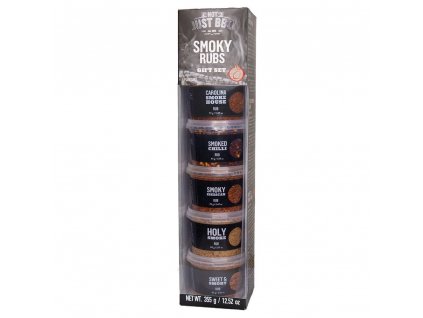 Grilovacie korenie Smoky Rubs Giftset 355g Not Just BBQ