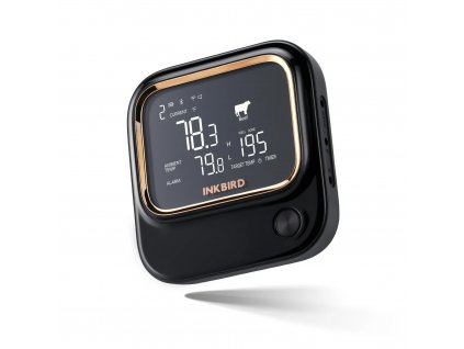 Teplomer na grilovanie IBT-26S WiFi 5GHz & Bluetooth Inkbird /cena vrátane PHE 1,5Kč bez DPH/