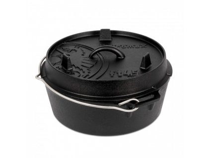 Liatinová kanvica bez nožičiek "holandská rúra" 3,5 l Petromax