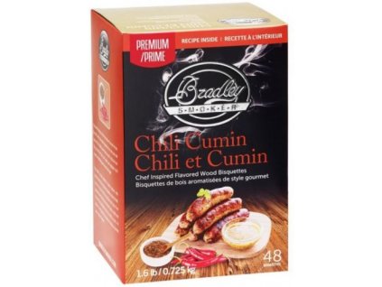Chilli rasca Premium 48 ks - Brikety Bradley Smoker