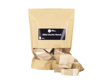 Bukové drevo kúsky BBQ 1kg Grill Fanatics