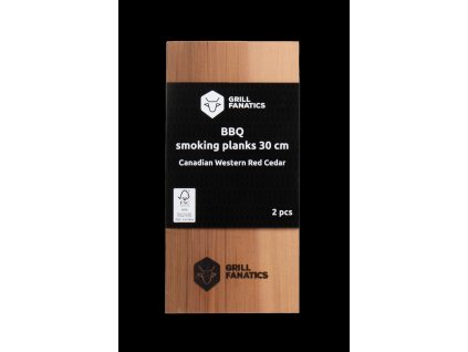 Krájacia doska z červeného cédru 30x14 cm/2ks BBQ Grill Fanatics