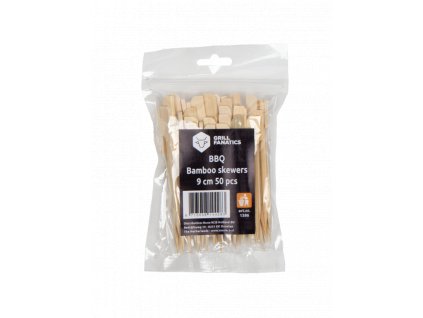 Bambusové špízy 9cm/50ks BBQ Grill Fanatics