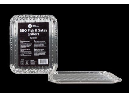 Hliníkový podnos na ryby/5ks Gril Fanatics