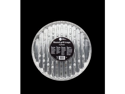 Hliníkový zásobník okrúhly 5ks Gril Fanatics