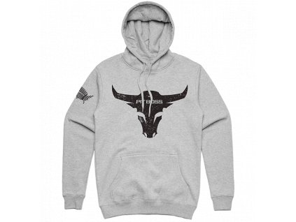 Mikina L šedá Pit Boss