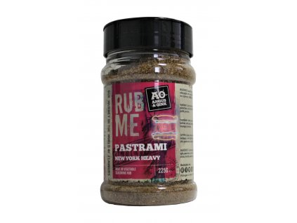Grilovacie korenie Rub Me Pastrami New York Heavy 225g Angus&Oink