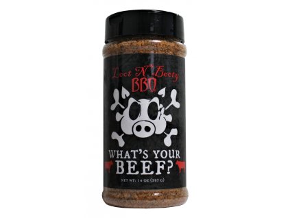 Grilovacie korenie What´s your Beef 397g Loot n´Booty BBQ