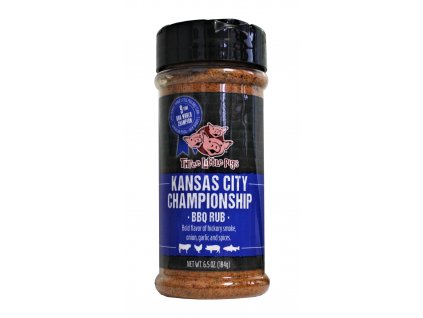 Grilovacie korenie Kansas City Championship BBQ Rub 184g Three Little Pigs