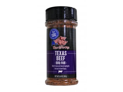 Grilovacie korenie Texas Beef BBQ Rub 187g Three Little Pigs
