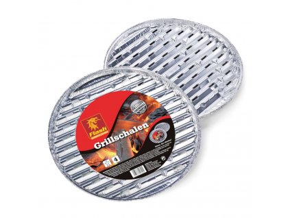 Grilovacie tácky okrúhle 4ks Flash