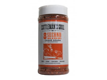 Grilovacie korenie 8 Second Ride Carne Asada 283g Cattleman´s Grill