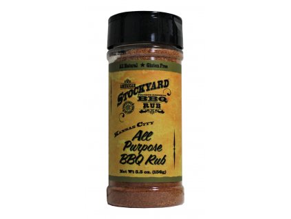 Grilovacie korenie KC All Purpose BBQ Rub 156g American Stockyard