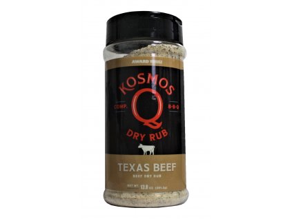 Grilovacie korenie Texas Beef Rub 391g Kosmo´s Q