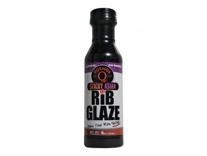 BBQ barbecue omáčka Sticky Asian Rib glazúra 454g Kosmo´s Q