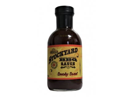 BBQ BBQ omáčka Smoky Sweet BBQ sauce 350ml American Stockyard