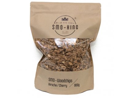 Drevené štiepky čerešňa 800g Smo-King