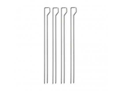 Grilovacie špízy z nehrdzavejúcej ocele 4ks Flash