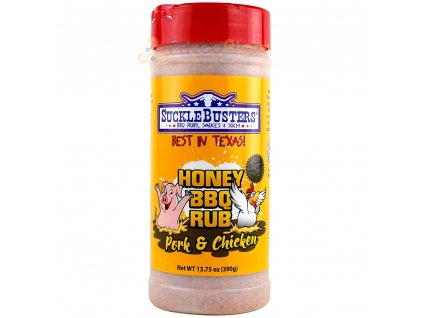 Grilovacie korenie Honey BBQ Rub 390g Suckle Busters