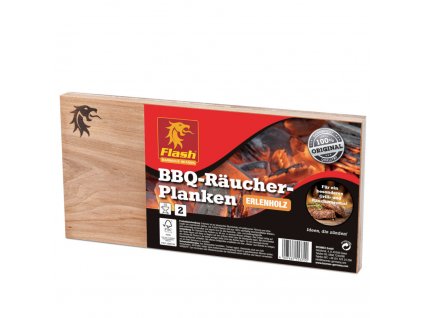 Grilovacia doska jelša 2ks Flash