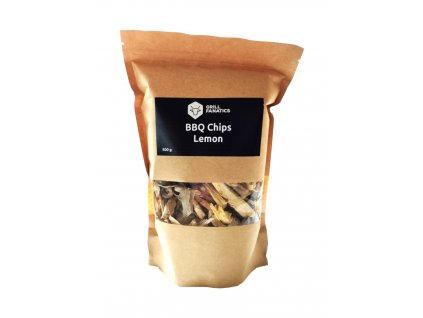Citrónová drevná štiepka BBQ 500g Grill Fanatics