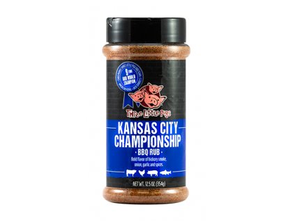 Grilovacie korenie Kansas City Championship BBQ Rub 354gr Three Little Pigs
