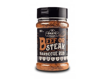 Grilovacie korenie na hovädzie mäso alebo steaky BBQ 180g GrateGoods