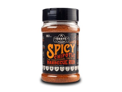 Grilovacie korenie Spicy Chipotle BBQ 180g GrateGoods