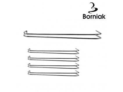 Dvojité háčiky/5ks Borniak