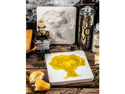 Keramická miska na olivový olej Strom STYLE DE VIE