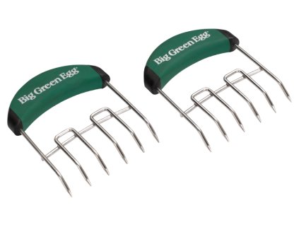 Trhanie vidlice Big Green Egg