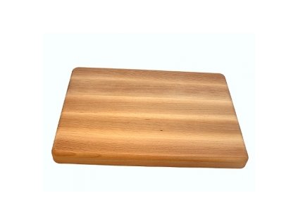Drevená kuchynská doska na krájanie s rukoväťami