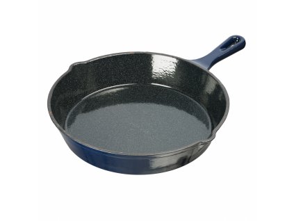 Modrá smaltovaná liatinová panvica 25cm Grand feu