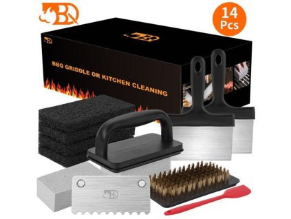 14-dielna čistiaca sada BBQ UG Grill