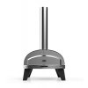 Pec na pizzu na drevené pelety 31cm Piana ZiiPa - čierna