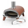 Pec na pizzu na drevené pelety 31cm Piana ZiiPa - tehlová