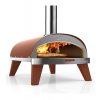 Pec na pizzu na drevené pelety 31cm Piana ZiiPa - tehlová