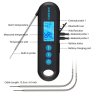 Digitálny ultra rýchly vreckový teplomer + 2 sondy IHT-2PB INKBIRD